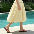 thumbnail image 6 of Womens Square Flip Flops, Patent Leather Flat Sandals with Memory Foam Insole, Non-Slip Lightweight Minimalist Open Toe Summer Vacation Dressy Beach Essentials Slippers, 6 of 7