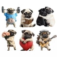 thumbnail image 4 of 2D Cute Adorable Pug Acrylic Car Air Vent Fragrance Diffuser, 4 of 8