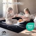 thumbnail image 4 of ODIKA 2'x3' Machine Washable Non-Slip Area Rug, Spooky Ethereal Phantom Decorative Floor Art High Traffic Rug, White, 514901, 4 of 5