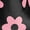 Black Pink, variant on Women's Printed Platform Block Heel Combat Boots Black Pink 8