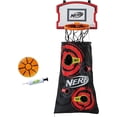 thumbnail image 1 of Canasta de baloncesto NERF para ropa sucia sobre la puerta, color negro, 1 of 8