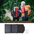 thumbnail image 3 of Amdohai 7W Foldable Solar Panel Portable Solar Power Solar Panel Solar Module Panel Portable High Efficiency Solar Panel with USB Port, 3 of 8