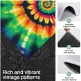 thumbnail image 3 of Rainbow Tie Dye Mandala Pattern Kitchen Rugs Sets Of 3,Kitchen Runner Rugs Non Skid Washable,Decorative Kitchen Floor Mats for Kitchen,Sink,Laundry,17"x30"+ 17"x47" + 17"x59", 3 of 6