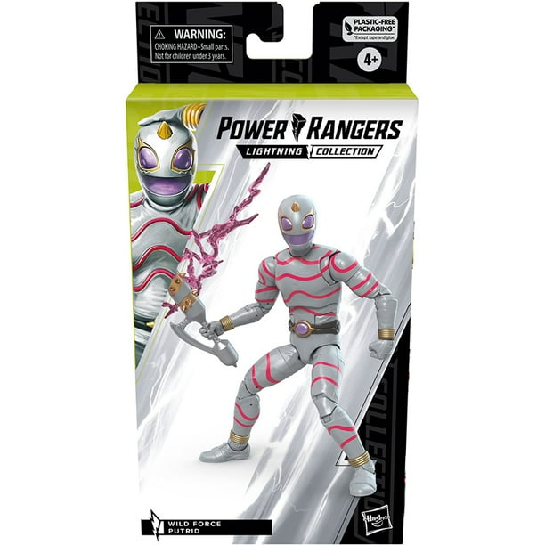 Hasbro Power Rangers Lightning Collection Wild Force Putrid, figura de acción de 6 pulgadas (15Cm), juguetes coleccionables