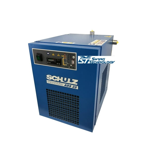 Schulz refrigerated air compressor dryer - 35 cfm (32-44 cfm) ads-35-up