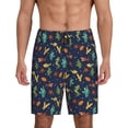 thumbnail image 1 of Fotbe Shells and Seaweed Pantalones Cortos de Pijama para Hombre, Ropa de Dormir, Pantalones de Pijama Cortos para Hombre-3X-Large, 1 of 6