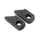 thumbnail image 5 of 2 protectores de silicona para brazo de manivela de bicicleta, accesorios de ciclismo Negro, 5 of 9