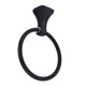 thumbnail image 5 of Anillo de toal de aluminio Percha de toal autoadhesiva Soporte de Zulema Estante de pared para baño, 5 of 6