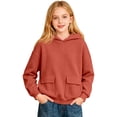 thumbnail image 4 of SUXIAN Hoodie Girls Graphic Print Long Sleeve Pullover Casual Jacket with Pocket Kids Girls Hoodie 11-12 Years, 4 of 6
