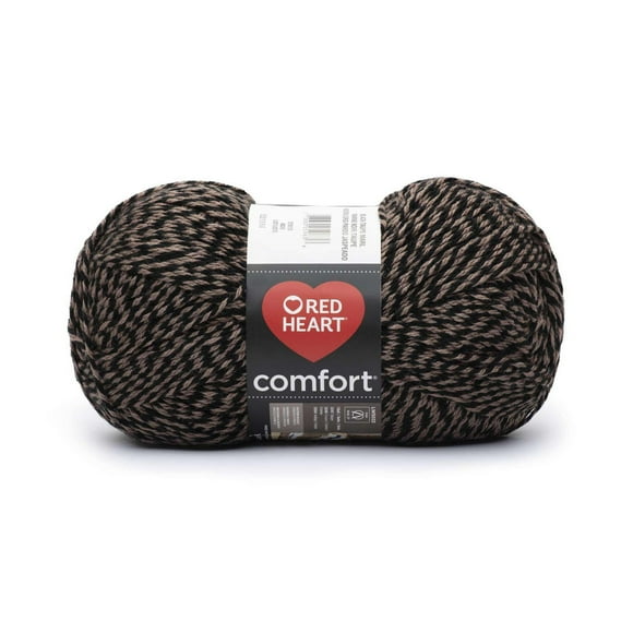Red Heart Comfort Yarn (340 g/12 oz), Black Marl, Versatile large yarn
