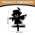 thumbnail image 3 of BinKFF Halloween Yard Signs Outdoor Decorations, Witch and Pumpkin Shaped Metal Lawn Signs Waterproof Glow in The Dark for Garden, Walkway, Patio, Porch Outside Decor, 3 of 6