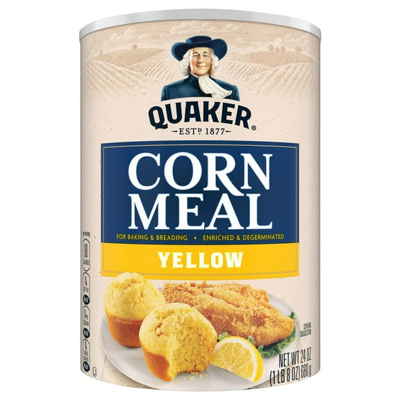 Pack Of 3 Quaker Yellow Corn Meal, 1.5 lb (Package May Vary)