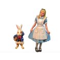 thumbnail image 1 of Aurora Modelo 54mm Figuras Alicia en el País de las Maravillas Alicia y Conejo Kit de Metal Mc002 Aurora Model 78331800, 1 of 1