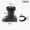 thumbnail image 5 of MOMOJIA 4 Pieces Adjustable Cabinet Legs Durable Plastic Home Balance Parts Quick Fitting Upgrades for Stability On Uneven Floors, 5 of 9