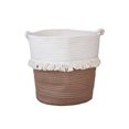 thumbnail image 4 of Caja de almacenamiento Soledad Cesta de yute grande con Asa de Cuerda, 4 of 10