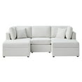 thumbnail image 3 of Comfort Pointe Chander 5-PC XL Ivory Performance Fabric Chofa, 3 of 19