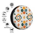 thumbnail image 6 of PUREYAH Oriental Arabesque East Orange Rv Spare Tire Cover, Wheel Covers Protectors Universal Fit for Camping Travel Trailer Truck 15 inch, 6 of 6
