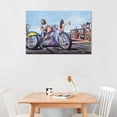 thumbnail image 6 of David Mann Motorcycle Art Gnghost Rider Prints Poster (40) Wall Art Picture Painting Poster Canvas Print Posters Artworks Bedroom Living Room Decor 11x17inch(28x43cm), 6 of 6