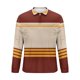 thumbnail image 5 of Blusa y camisa de manga larga con cuello vuelto para hombre, informal, con cuello vuelto, estampado, para fitness, deportiva, de manga larga, de poliéster, 5 of 5