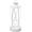 WHITE, variant on Hosley 11.5” Gold Decorative Lantern, Tealight & Votive Candle Holder with Frosted Glass
