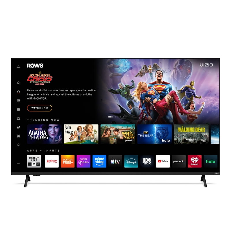 VIZIO 70" Class Quantum 4K QLED HDR Smart TV (NEW) VQD70R-10 front and back view
