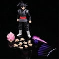 thumbnail image 4 of 14cm Dragon Ball Black Goku Zamasu Action Figure Dbz Model With Multiple Accessories Toys, 4 of 5