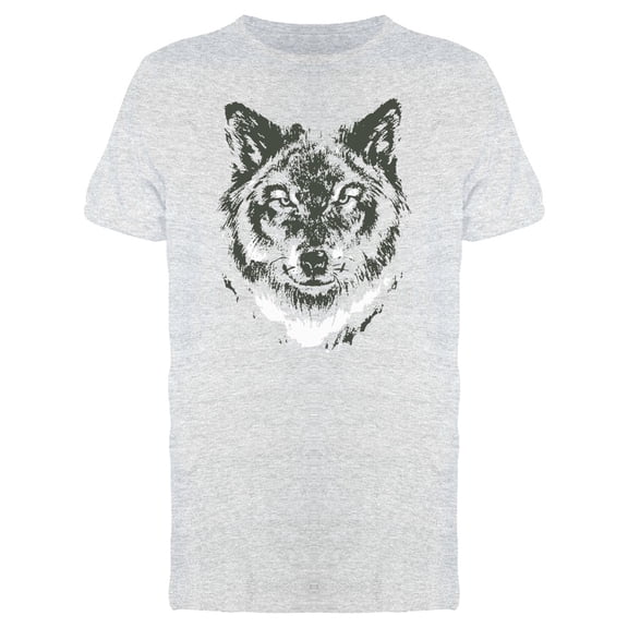 Bg Wolf Sketch Tee Men's - Men T-Shirt, Small