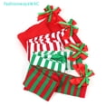 thumbnail image 2 of [fashionWAC] Calcetines De Adornos De Navidad Medias Largas Rayas Decoraciones Navideñas Altos Para Niñas Rodilla A [Nuevo], 2 of 4