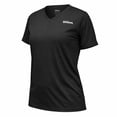 thumbnail image 3 of Playera Deportiva Wilson para Mujer Camuflaje a Tono Shade Cuello V Color Negro Talla CH, 3 of 4