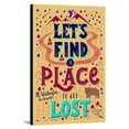 thumbnail image 1 of Mount Washington, New Hampshire - Lets Find a Place to Get Lost - Lantern Press Artwork (12x18 Gallery Wrapped Stretched Canvas), 1 of 1