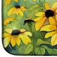 thumbnail image 4 of Carolines Treasures DAC1667DDM 21 x 14 in. Unisex Maryland Black-Eyed Susans in Watercolor Dish Drying Mat, 4 of 5