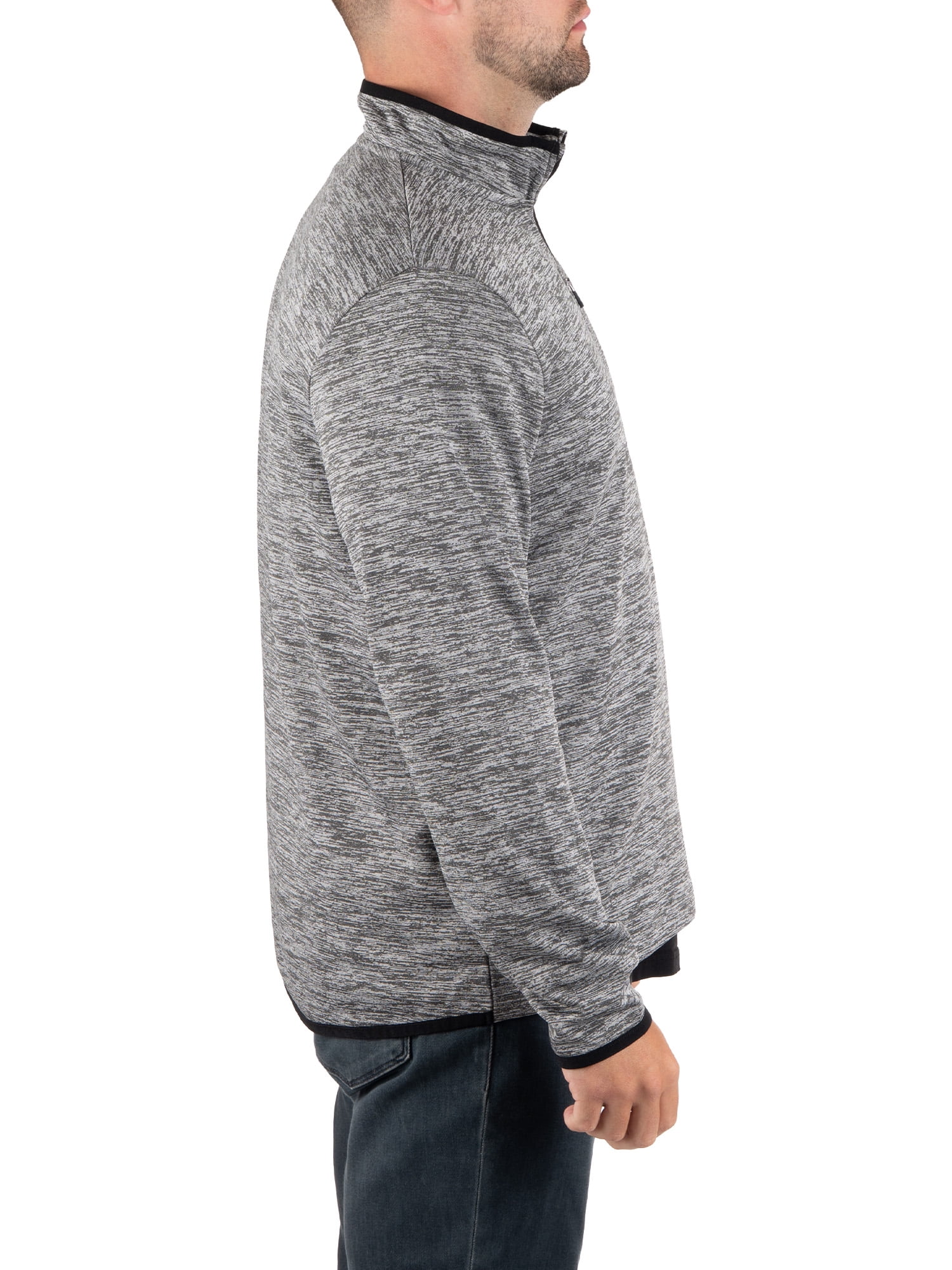 Realtree Men's Fleece Quarter Zip Pullover Sweatshirt, Sizes S-2XL