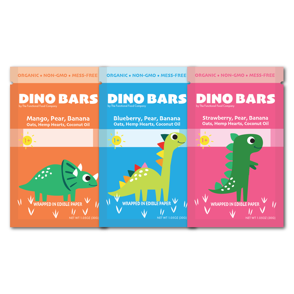 blue dino bars