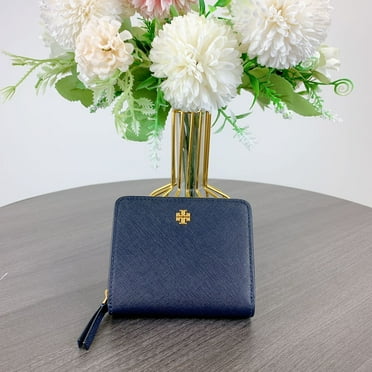 Tory Burch 147606 Emerson Zip Around Mini Wallet IN TORY NAVY
