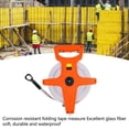 thumbnail image 4 of Cinta Métrica De Fibra De Vidrio, Cinta De Fibra De Vidrio Resistente A La Corrosión, Pilas De Punta Cónica Suaves Impermeables De 100 Metros Para Construcción, 4 of 7