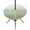 Sage Green, variant on Round Outdoor Tablecloth with Umbrella Hole and Zipper, Purple White Ombre Tablecloth with Elastic Waterproof, Modern Romantic Gradient Stripes Patio Table Covers for 36" - 44" Picnic Pool Tables