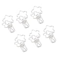thumbnail image 3 of Clips De Carpeta Lindos, Forma De Flor Fuerza De Sujeción Fuerte Clips De Papel De Carpeta Pequeños Dibujos Animados Innovadores 100 Piezas Para Certificados ANGGREK Otros, 3 of 8