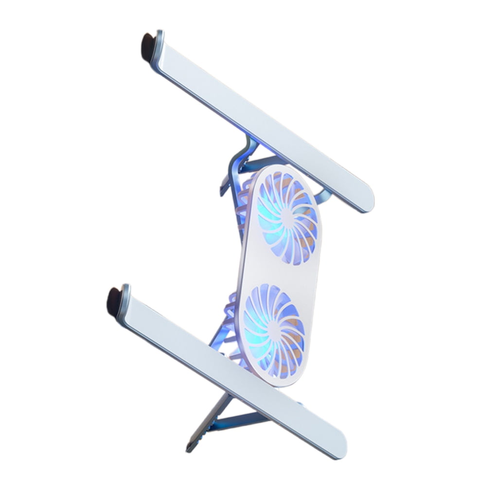 Aluminum Alloy Laptop Cooling Pad Adjustable Notebook Stand Support for Desk Use Bracket for 13-21inch Laptop Holder