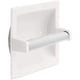 thumbnail image 3 of Rawiri - Pack de 2 - Portarrollos de papel higiénico blanco con rodillo y resorte, 3 of 6