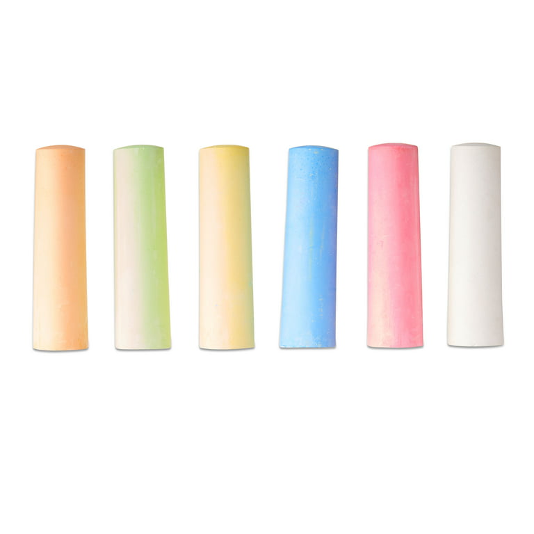 Play Day Sidewalk Chalk, 20 Pieces, Assorted Colors.