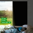2pcs Total Blackout Window Film, EEEkit 100 Light Blocking Glass