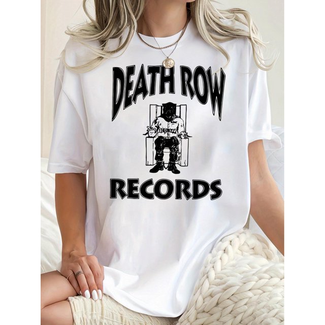Camiseta para mujer básica veranoWomen's Fun Grim Reaper Graphic Tee - Casual Crew Neck Short Sleeve T-Shirt, Stretchy & Comfortable Summer TopFather's Day, Mother's Day, New Year, Spring Festival,