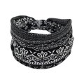 thumbnail image 2 of Attaches Cheveux Bandeaux Femmes Yoga Sport Large Bandeau Boho Bandeau Turban, 2 of 2