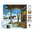 thumbnail image 3 of Buffalo Games 300-Piece Charles Wysocki Lil' Buckaroo's First Date Jigsaw Puzzle, 3 of 5