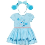 Blue's Clues & You! Little Girls Costume Tutu Dress & Headband Set 7-8