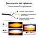thumbnail image 5 of 2pzs Faros De Lupa Doble Color Luz Para Auto Moto Babefas®, 5 of 8