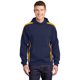 thumbnail image 1 of Sudadera con capucha y manga a rayas Sport-Tek®. ST265 deporte-tek ST265, 1 of 1