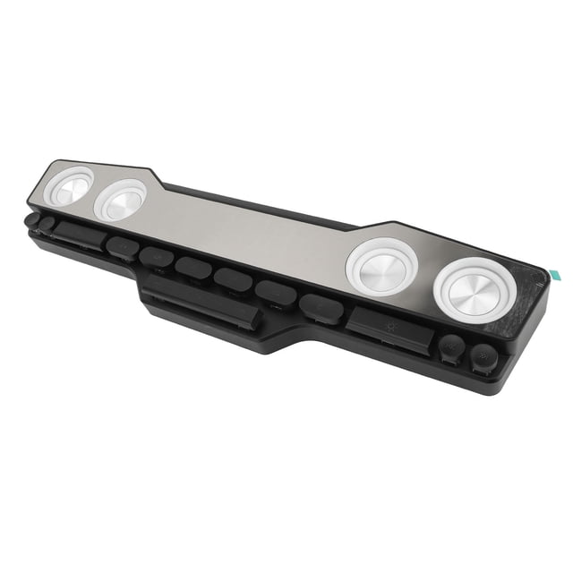 RGB Speaker, Computer Speaker Dynamic LED Wireless Keyboard Shaped for Gaming