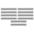 thumbnail image 1 of 10PCS Plastic Binding Spines 19mm 30 Rings Comb Binder Compatible with A4 B5 A5 Paper Size 150 Sheets Capacity Spines Binding Comb for A4 B5 A5 Paper Book Paper Comb Binder, 1 of 7
