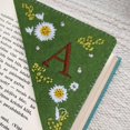 thumbnail image 1 of 🔖 26 Letters Elegant Hand Embroidered Corner Bookmark Bookmark Decoration Handmade Custom Letter Bookmark Hand Corner Bookmark Easter Crafts for Toddlers, 1 of 4